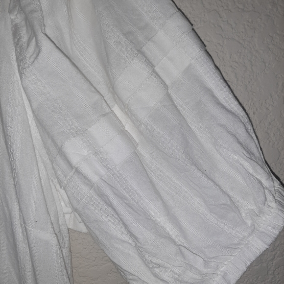 White Cotton Dress - Picture 4 of 7